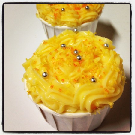 Cupcakes orange et citron